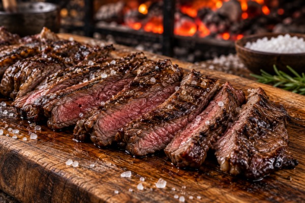 Entraña a la parrilla paso a paso