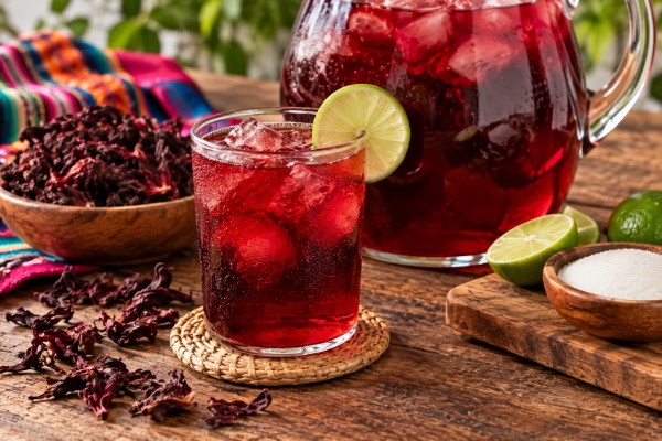 Agua de jamaica natural paso a paso